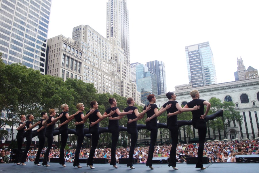 broadway in bryant park nyc