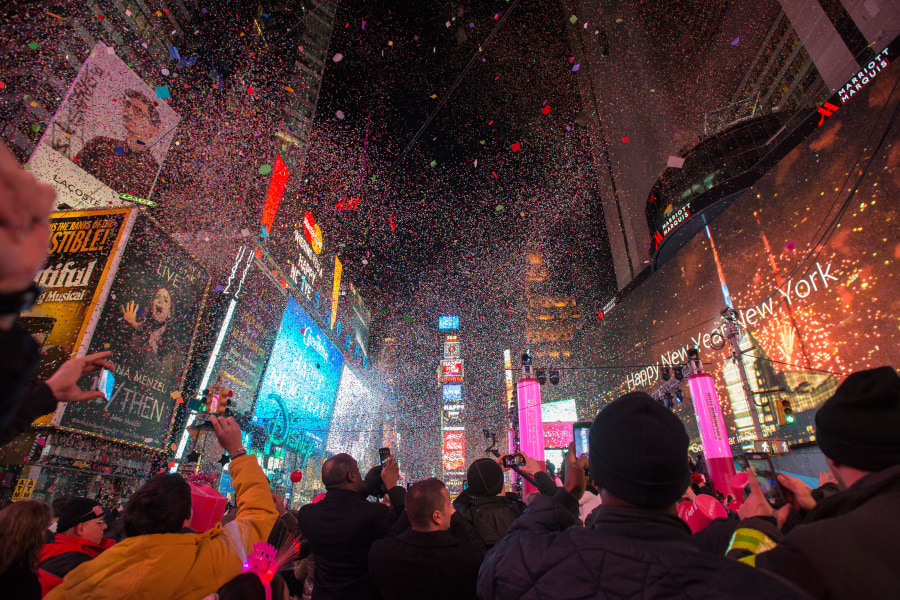 New Years Eve Ball Drop